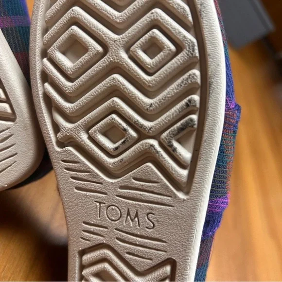 TOMS Women's Multicolor Slip-On Shoes Loafer Flats Size 6 - Picture 11 of 11